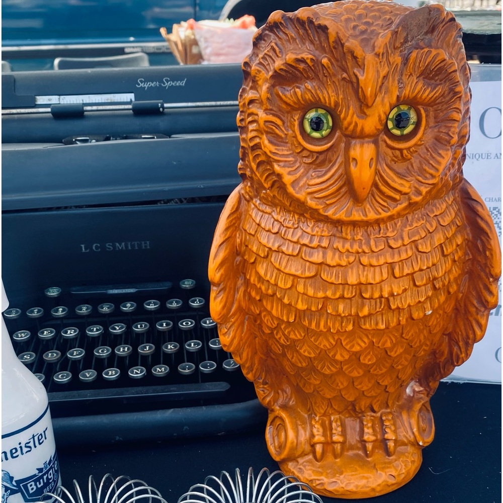 Vintage ceramic owl